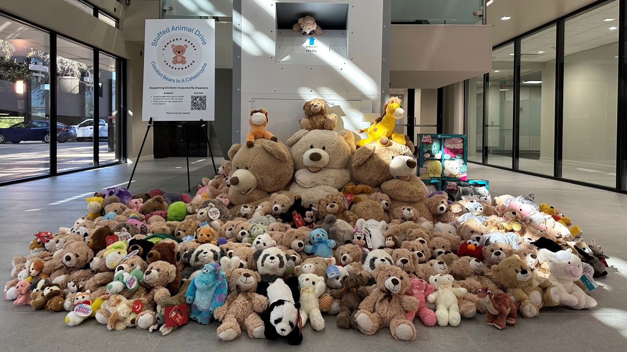Comfort Bears in a Catastrophe has donated more than 50,000 stuffed animals to children after natural disasters.