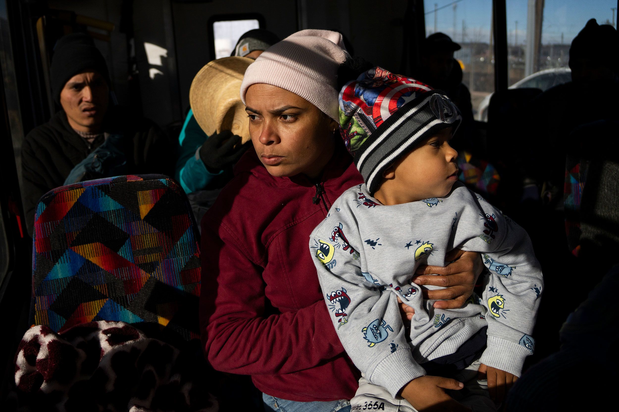 Migrants look for shelter in Denver as temperatures dip below zero