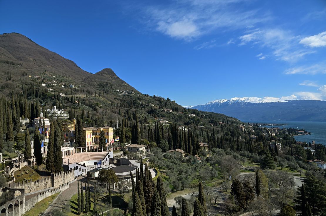 Vittoriale degli Italiani estate, which hosted the exhibit where the gold was stolen.