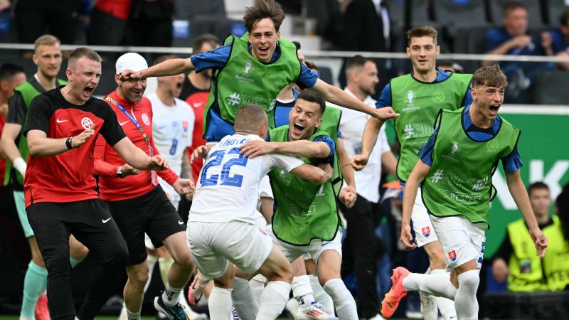Euro 2024: Belgia załamuje się za pomocą systemu VAR po nieuznaniu dwóch bramek w szokującej porażce 1:0 ze Słowacją