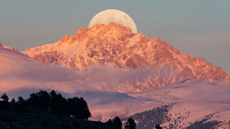 In photos: November beaver moon illuminates the sky | The Gentleman Report