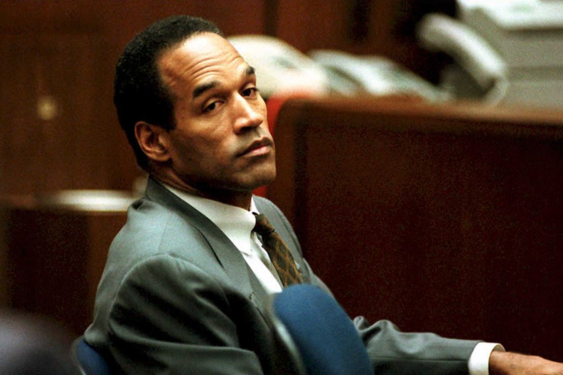 O.J. Simpson sits in Superior Court in Los Angeles on December 8, 1994.