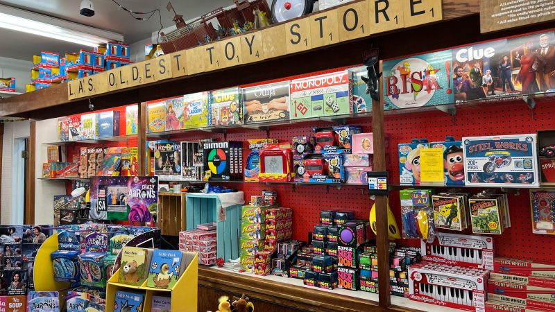 Oldest toy store in Los Angeles fights to survive in face of tariffs