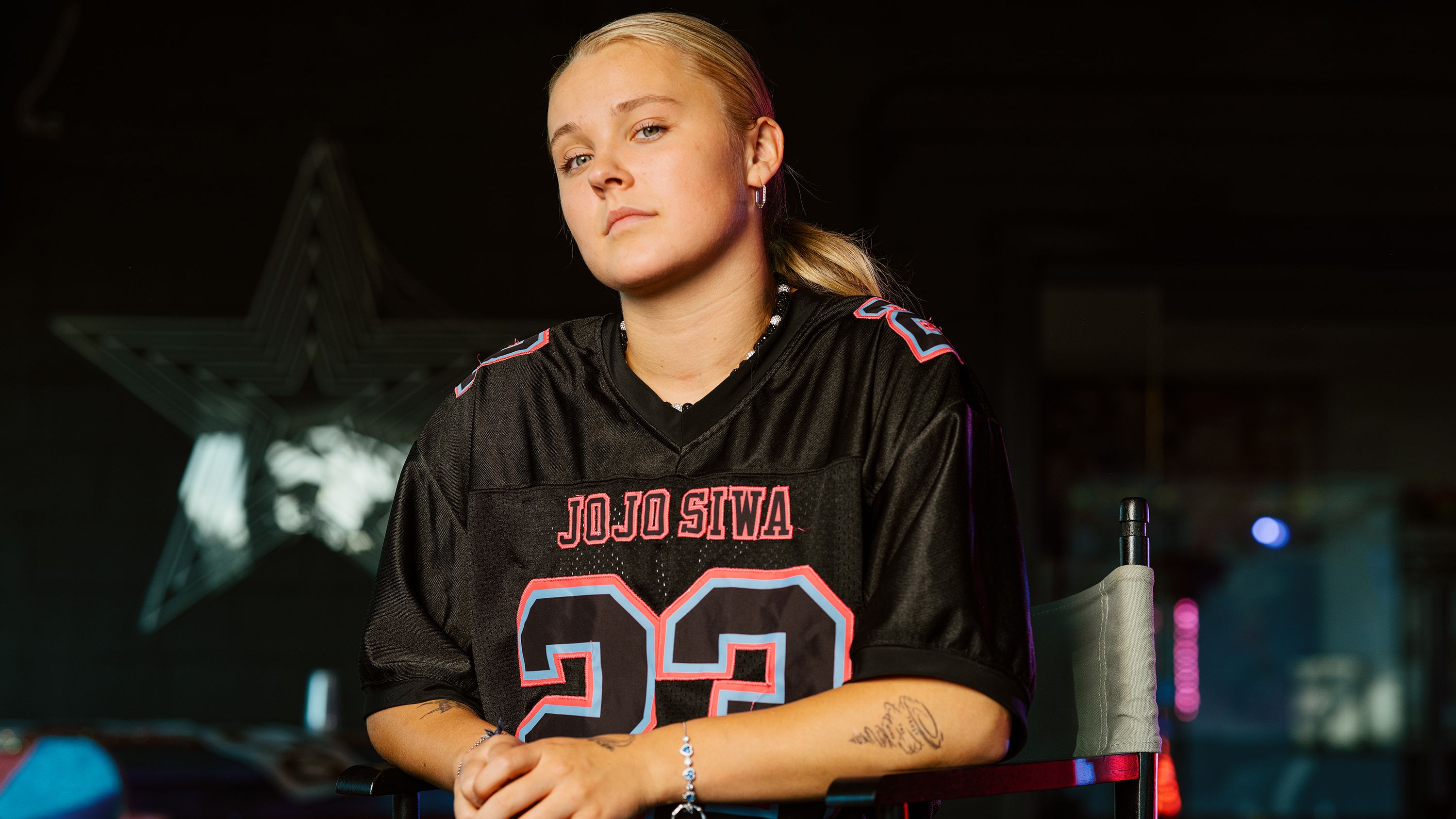 Jojo Siwa in Burbank, California, on Wednesday, September 24, 2025.