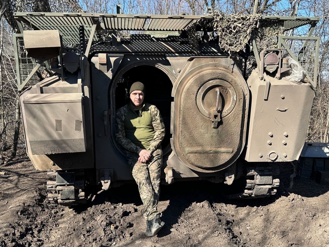 Bohdan, the driver of a Belgian-donated armored vehicle, says Russian drones have limited the use of his protected “box” to evacuate casualties from the front line.