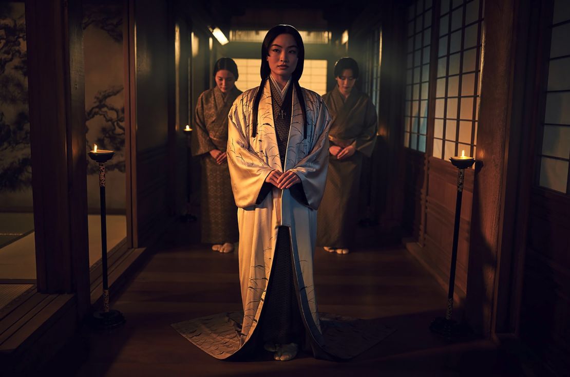 Actor Anna Sawai as Lady Mariko in "Shogun."
