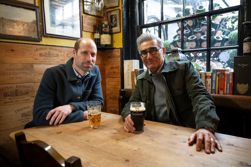 Prince William shares rare candor with Eugene Levy at Windsor Castle, in an episode of "The Reluctant Traveler With Eugene Levy.”