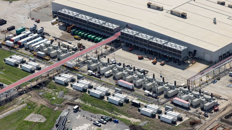 Elon Musk is building ‘the world’s biggest supercomputer.’ It’s powered with dozens of gas-powered turbines