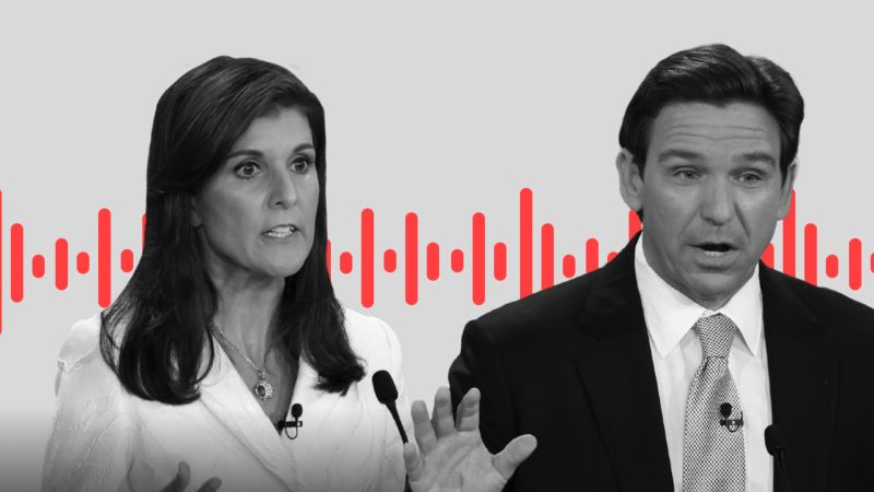 DeSantis And Haley Battled For The Spotlight In The Iowa Debate. They ...