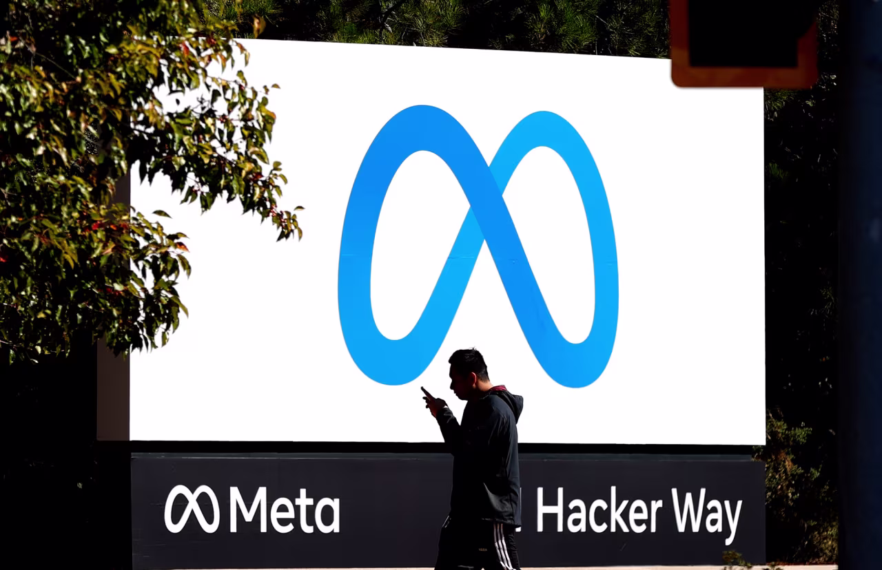 Meta headquarters in Menlo Park, California.