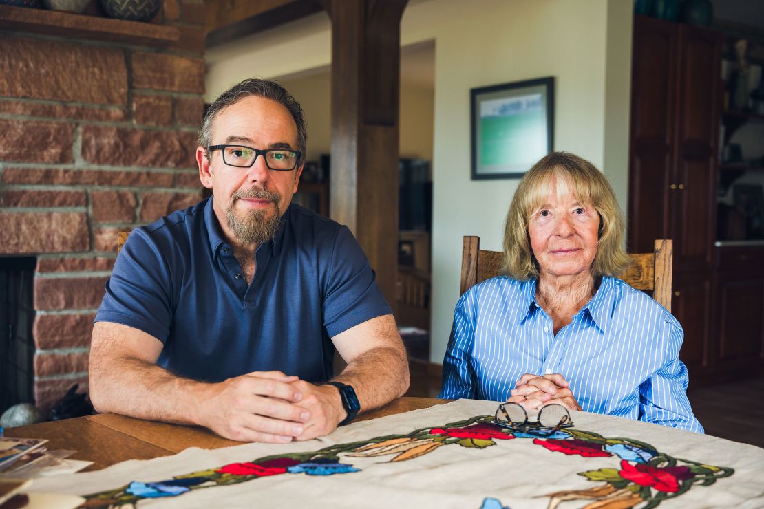 Lucas Lowenstein, seen here with his mother Suse, lost his older brother and only sibling in the Lockerbie bombing.