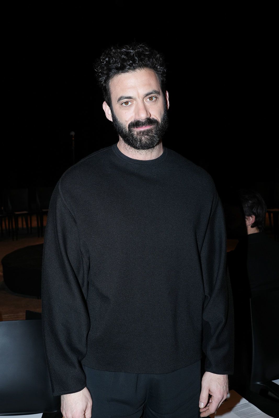 Morgan Spector at the Fforme runway show.