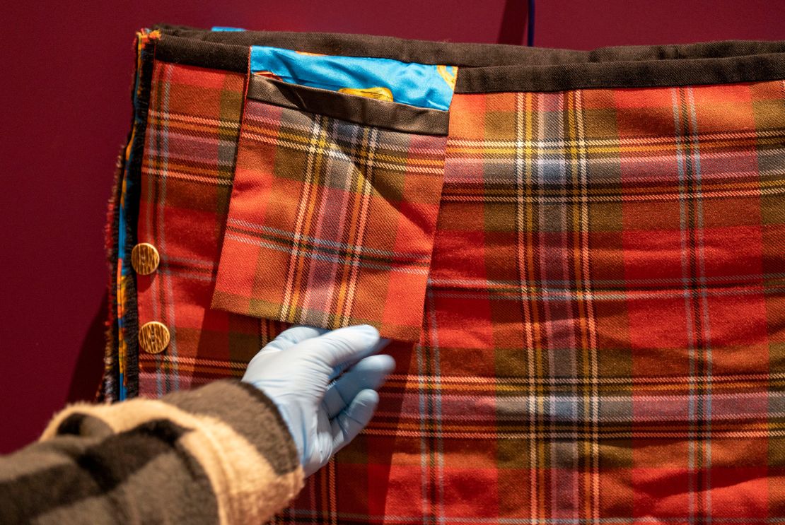 The exhibition "Tartan" traced the textile's history and cultural influence over the centuries.