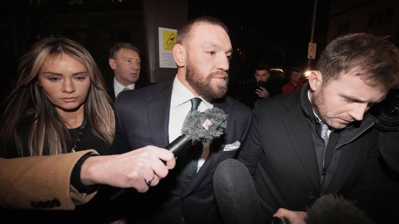 Conor McGregor set to appeal civil rape verdict, as large crowds take to street in support of woman involved