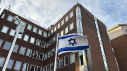 the israeli embassy on shelbourne road in dublin, as israel has said it will close its dublin embassy, accusing ireland of 