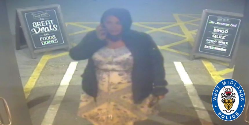 A CCTV image of Betro following the shooting.
