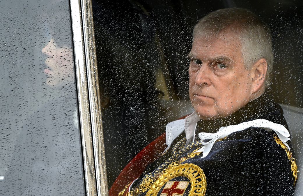 Prince Andrew, pictured in 2023, has announced he is relinquishing the use of his royal titles and honors.