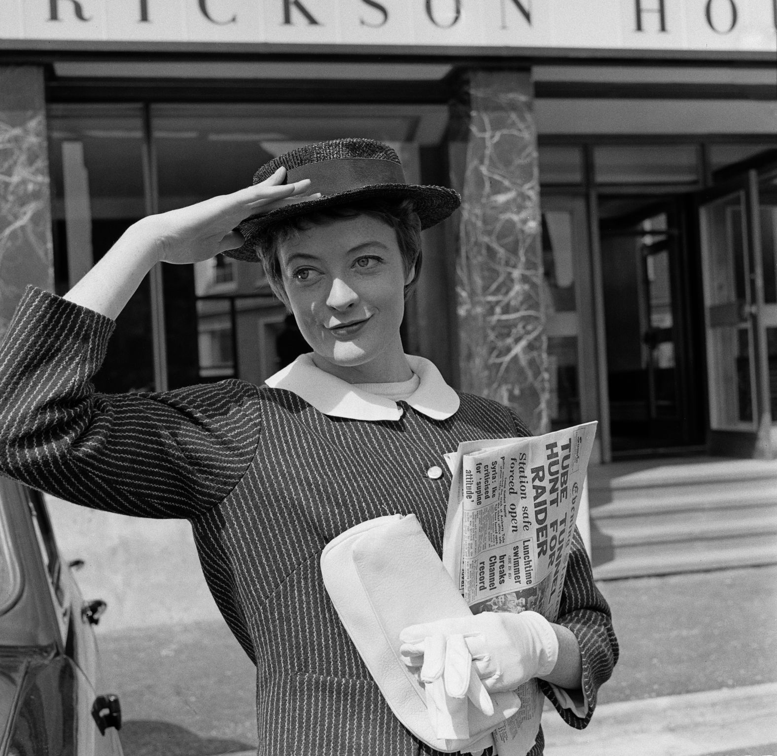 Smith poses for a photo in 1957.