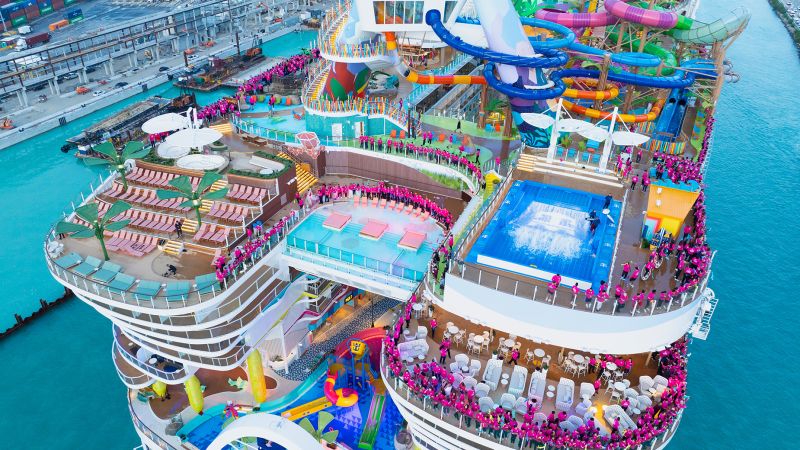 Read more about the article This cruise ship can carry nearly 10000 people. Here’s more of what sets Icon of the Seas apart – CNN