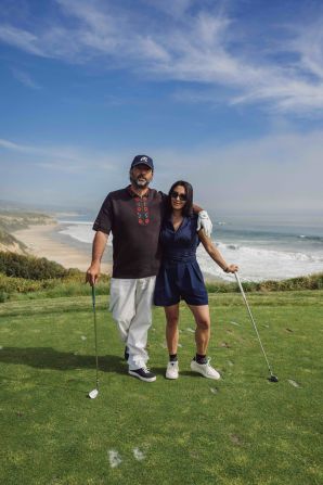 "A lifestyle brand inspired by the game of golf,” the company is run by married couple Stephen and Erica Malbon.