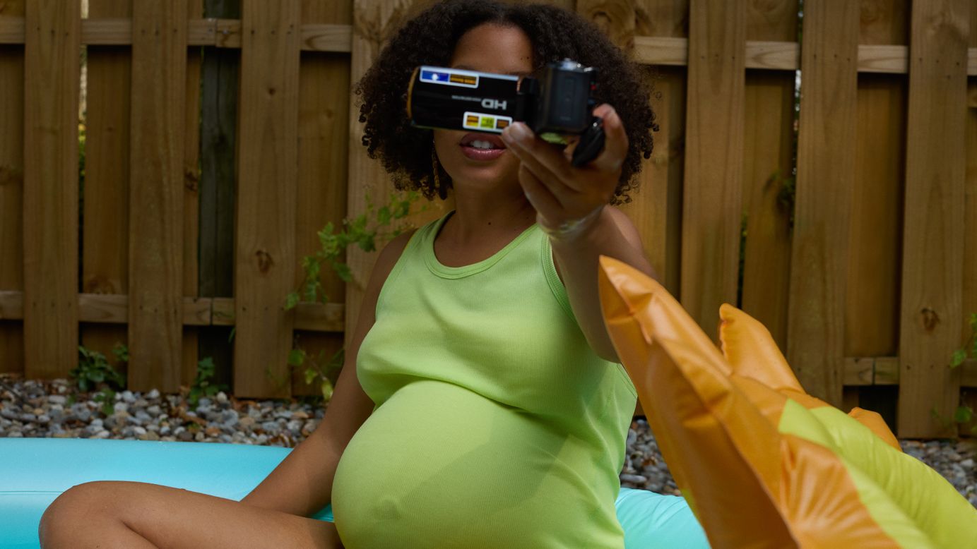 Naima Green's latest body of work is part fantasy as she navigates what pregnancy and parenthood mean today.