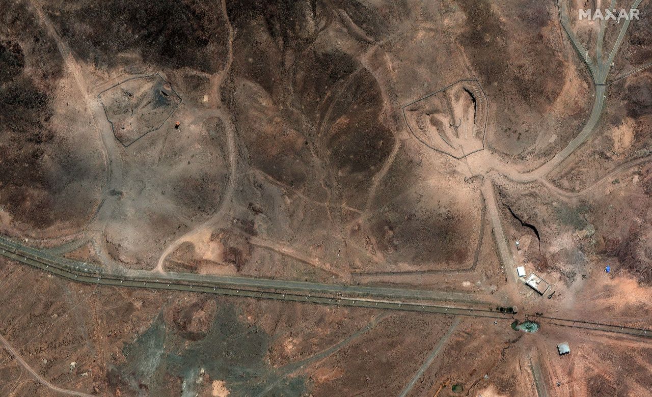 The Fordow nuclear facility in Iran, pictured on Tuesday.