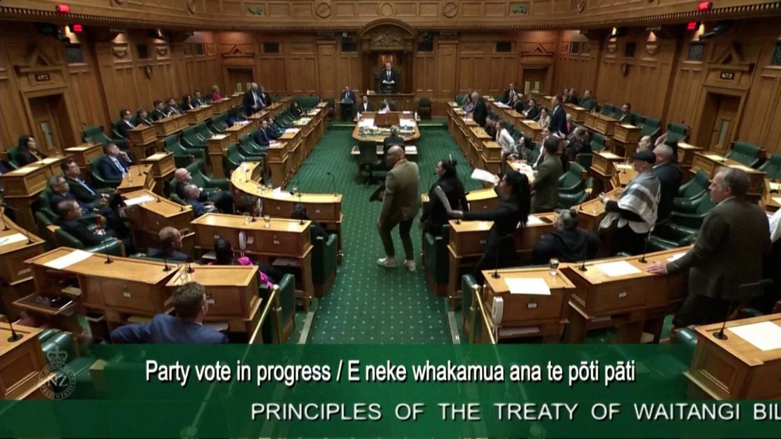 New Zealand MPs disrupt parliament with haka to protest Indigenous treaty invoice | The Gentleman Report