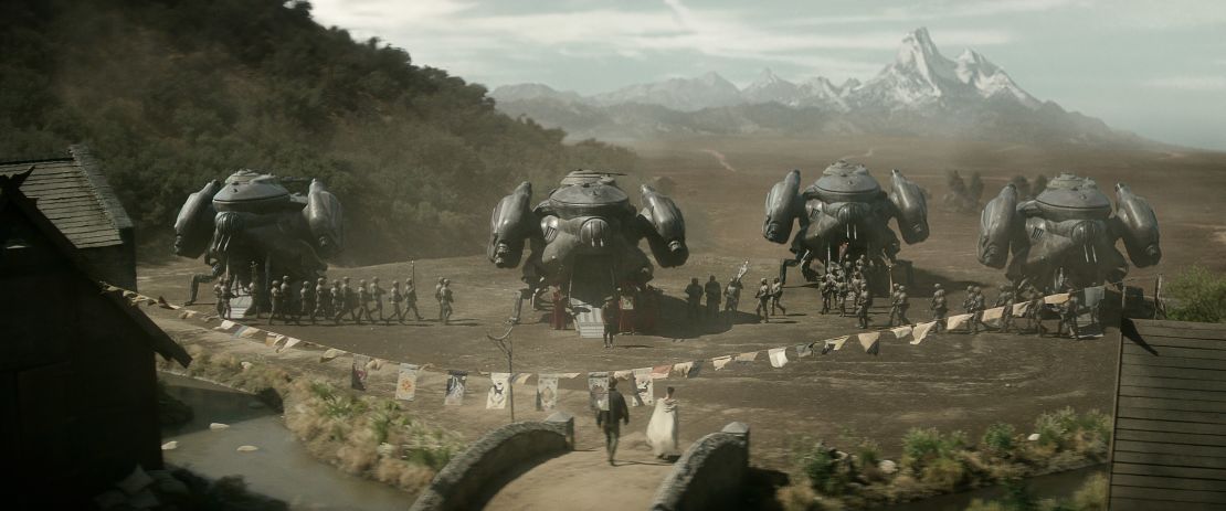 The rebels square off against the invaders in "Rebel Moon - Part Two: The Scargiver" from director Zack Snyder.