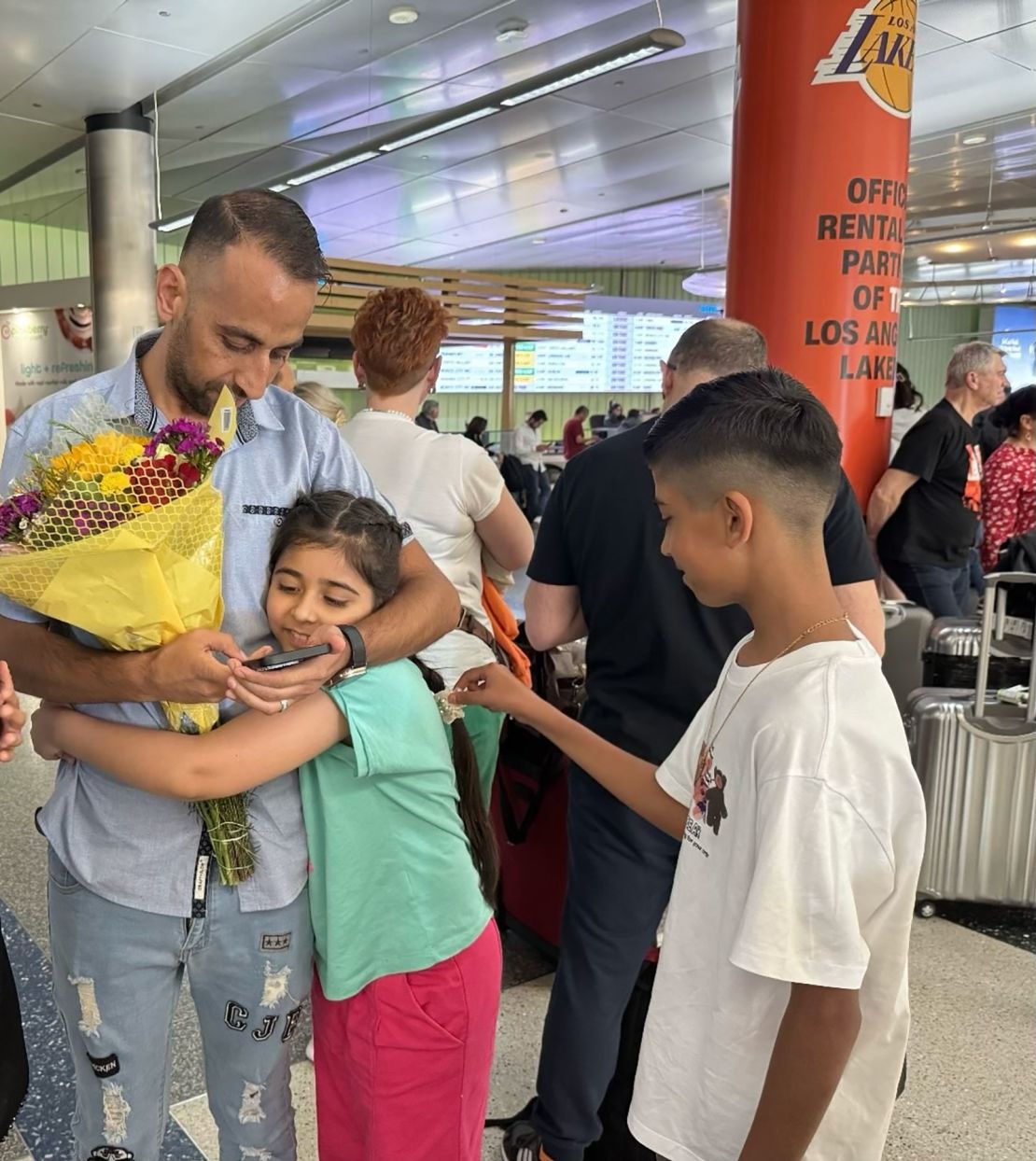 Ahmad Roman sends an update that he’s finally seen his daughter for the first time in almost three years.