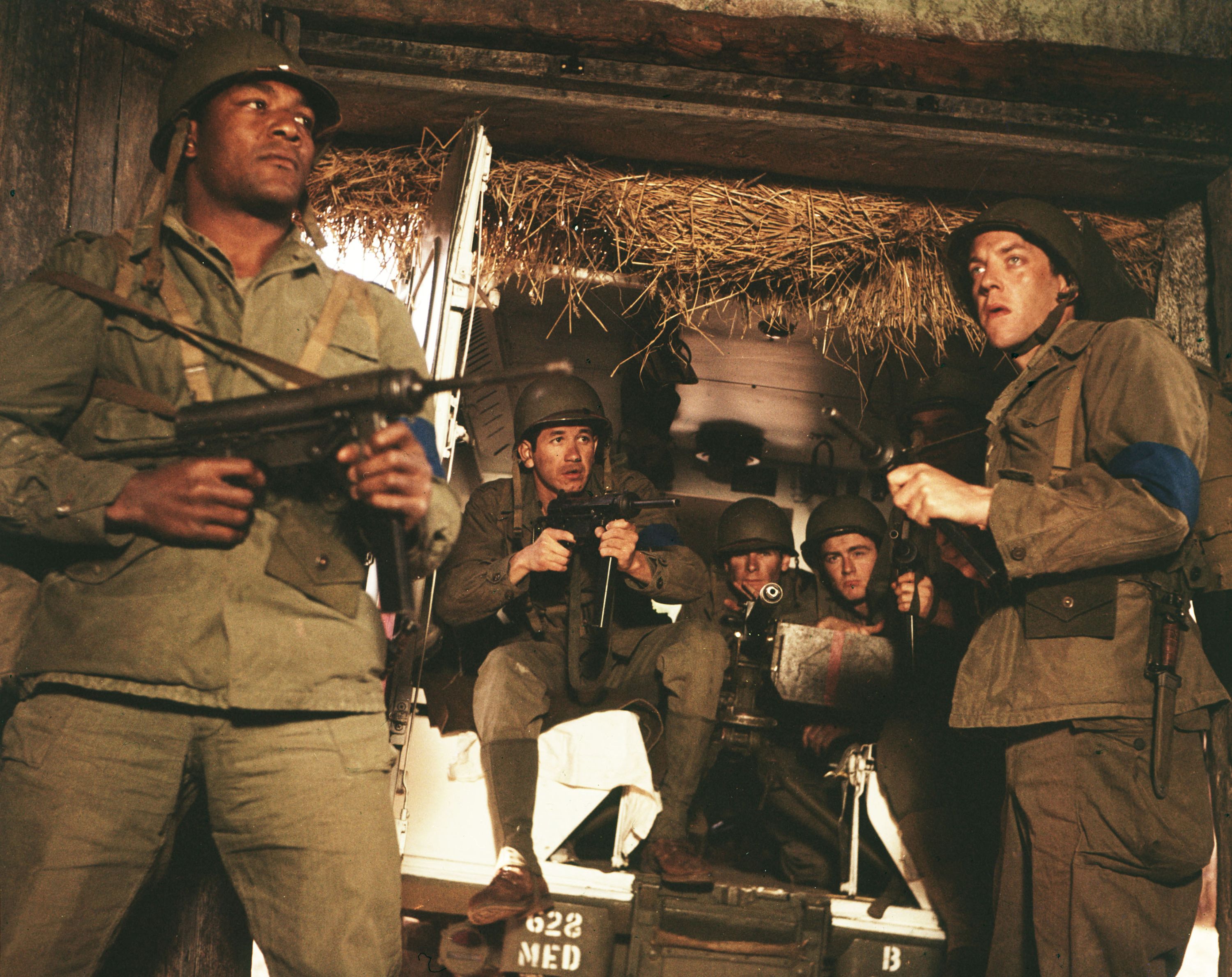 Sutherland, right, had his breakout role in 1967’s “The Dirty Dozen.”