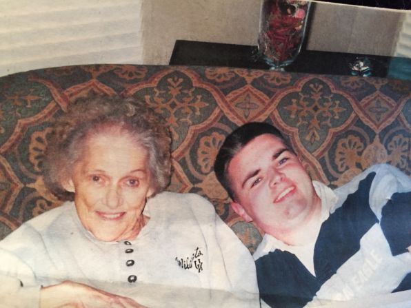 Vance and his grandmother Bonnie, whom he called “Mamaw.”