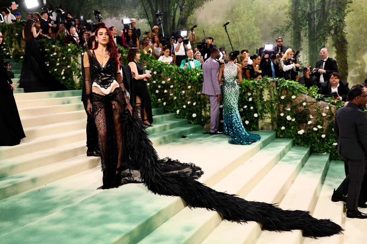 Dua Lipa attends the 2024 Met Gala in New York City on May 6.