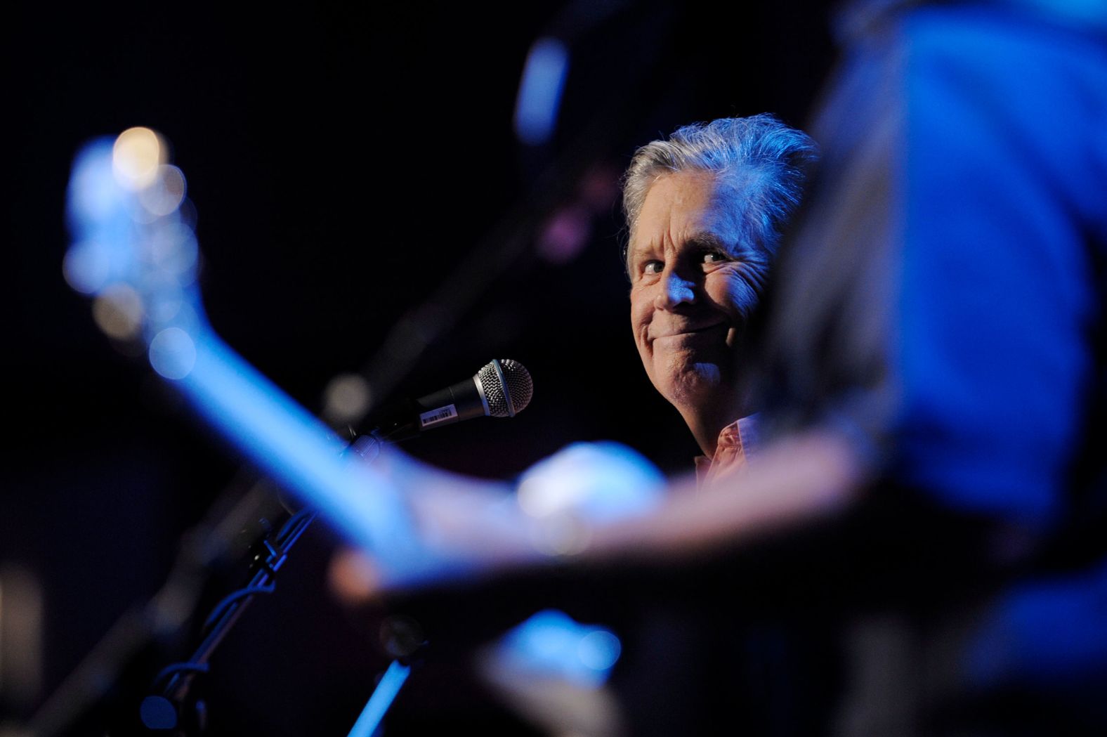 Wilson performs in Los Angeles in 2008.
