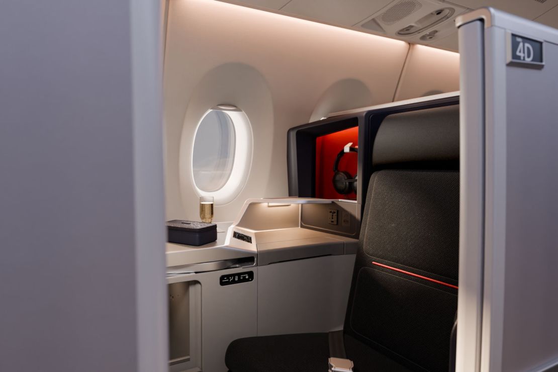 The premium Delta One seats will be equipped with a wool-nylon blend that is intended to better regulate temperature.