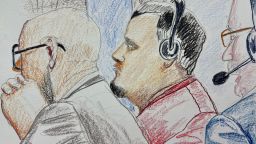 Kilmar Abrego Garcia appears in federal court for a hearing in Nashville, Tennessee, on June 13, 2025.