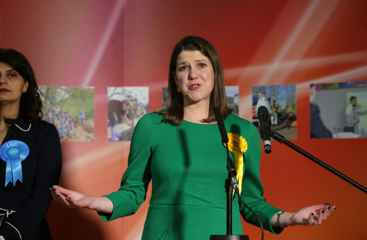 Liberal Democrats leader Jo Swinson lost her seat. 