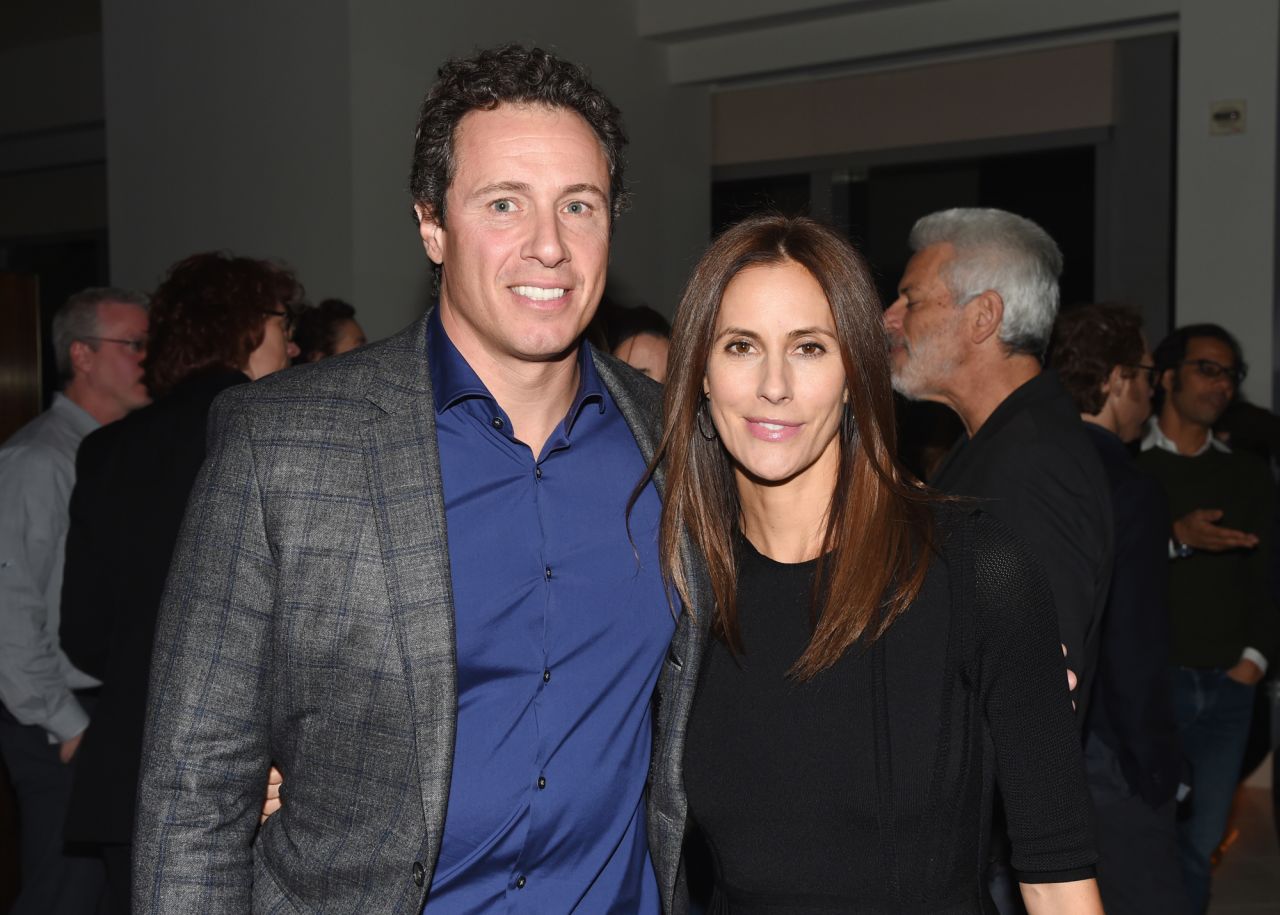 Chris and Christina Cuomo.