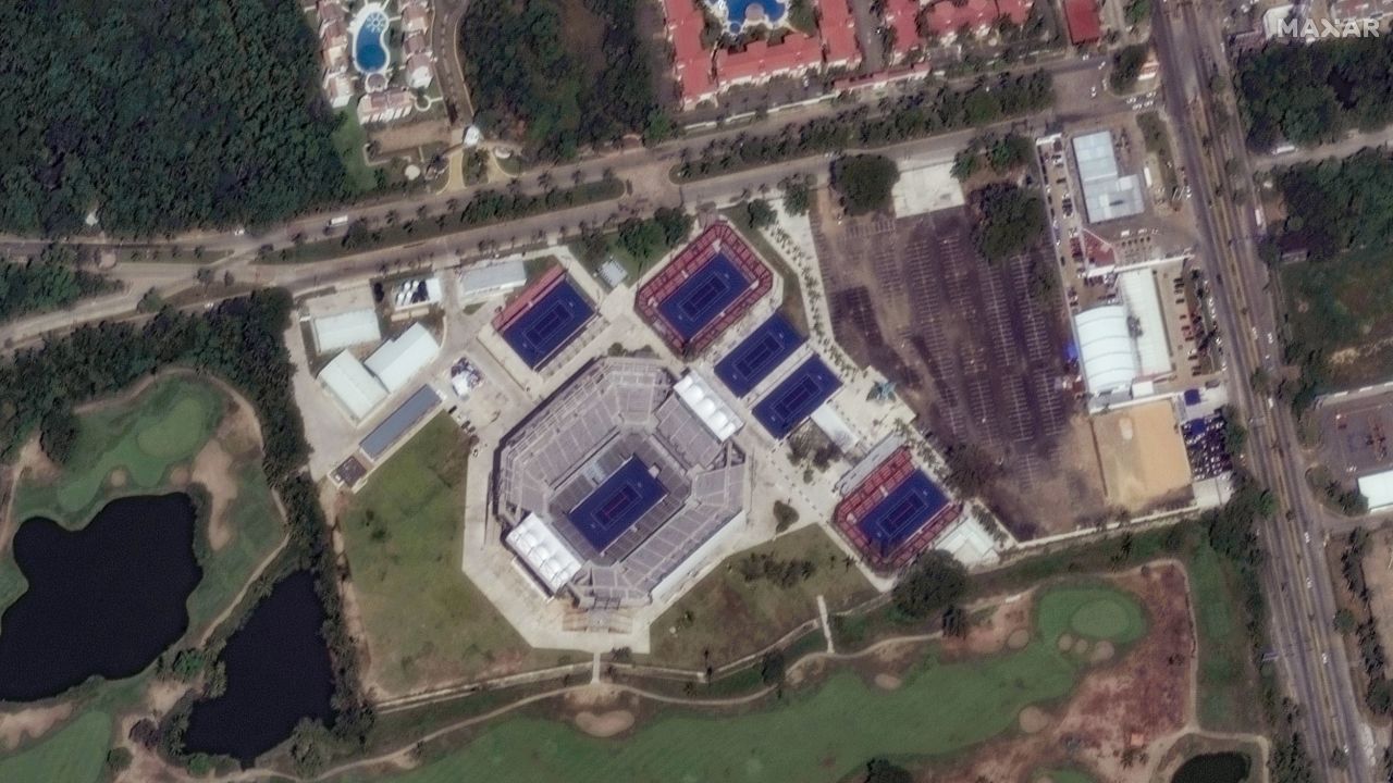 Arena GNP Seguros near Acapulco on October 4, 2023.