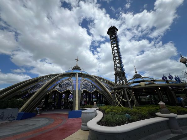 <strong>Celestial Park: </strong>Constellation Carousel will glitter at night. It's a cornerstone of Celestial Park, the Epic Universe hub.