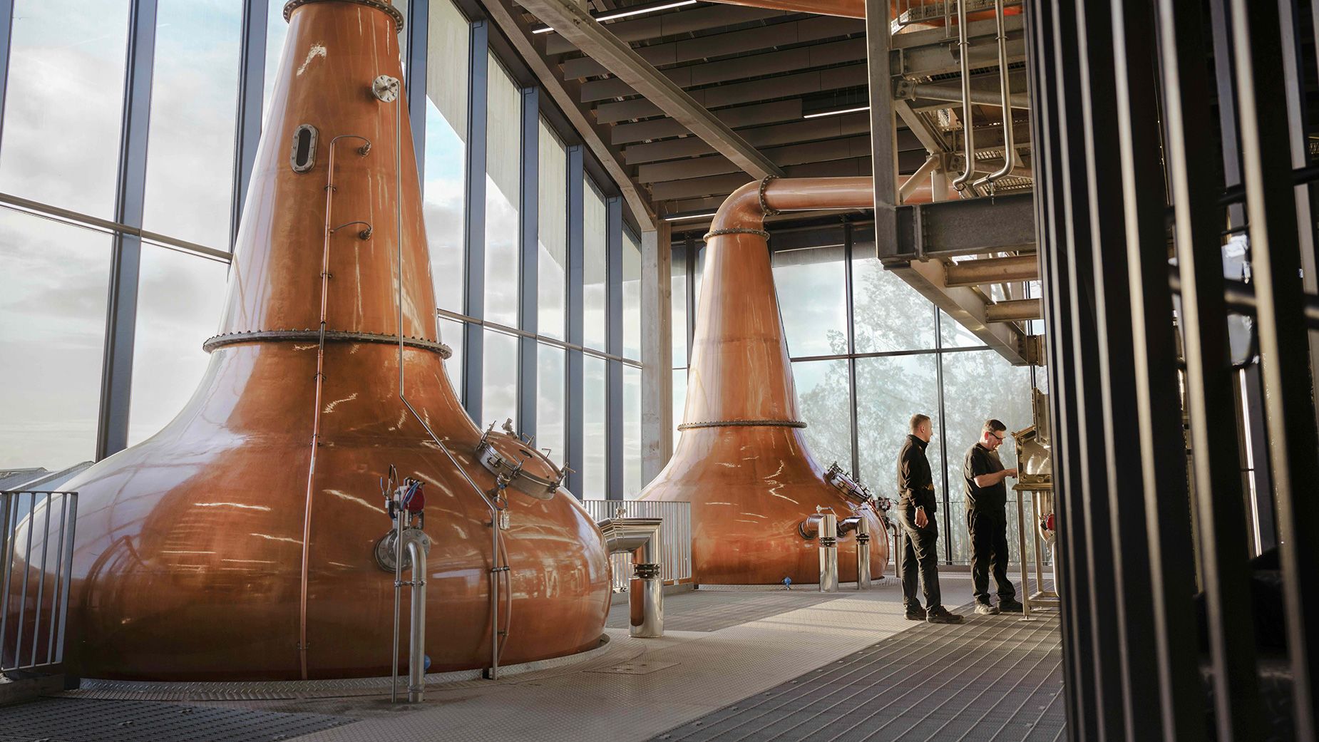 The Port Ellen distillery on Islay in Scotland has reopened 40 years after it was mothballed.