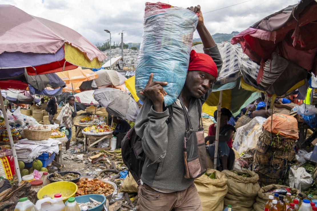 Market sellers in Port-au-Prince told CNN that business is down amid the insecurity, and that they are eager to see action from the MSS.