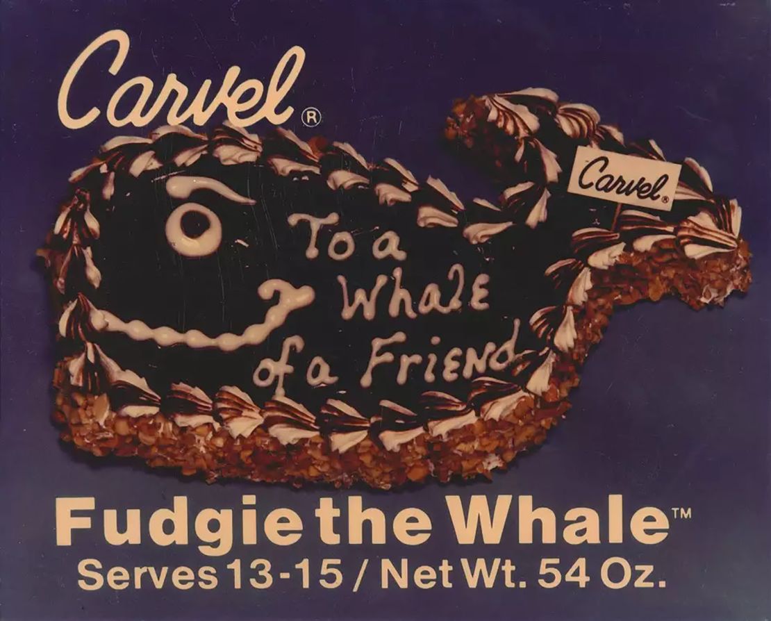 Early versions of Fudgie in the 1980s included nut toppings and different colors.