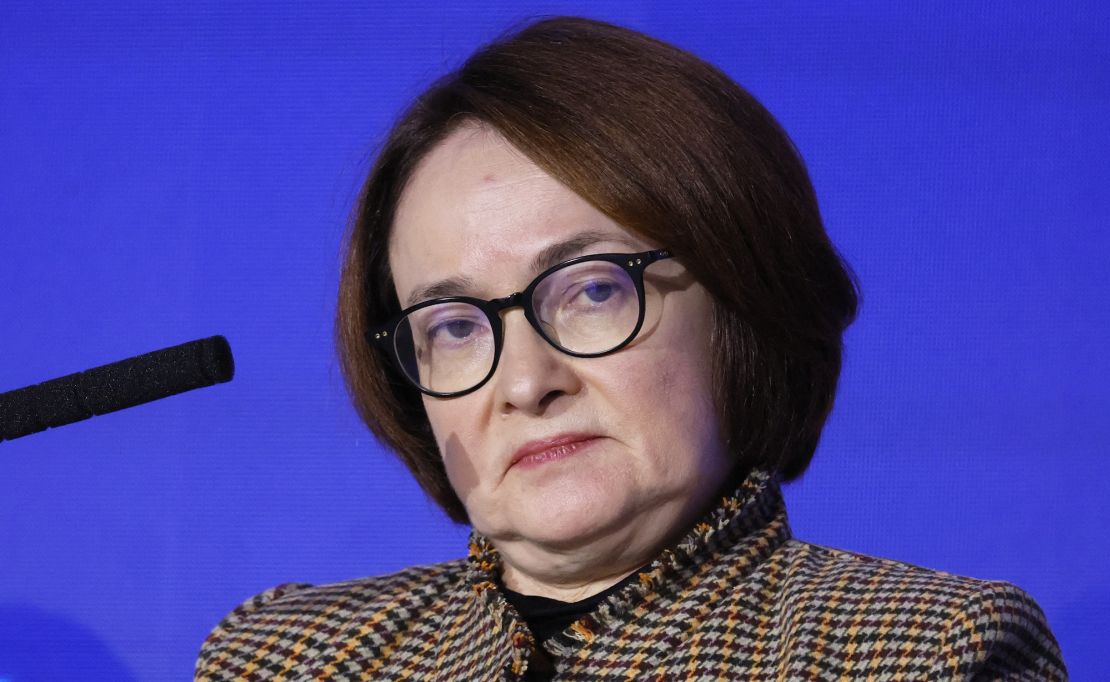 Russia's Central Bank Governor Elvira Nabiullina attends the VTB Investment Forum in Moscow, December 4, 2024.