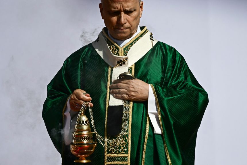 Pope Leo leads Mass in Rome's Tor Vergata during the Jubilee of Youth on August 3.