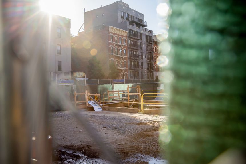 A construction site for the Second Avenue Subway extension in New York in pictured on October 3, after the White House said it would halt $18 billion in New York infrastructure funding due to concerns over diversity and inclusion practices.