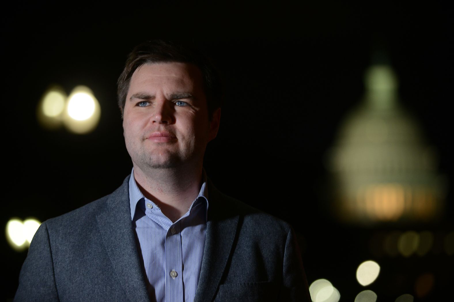 Vance poses for a portrait near the US Capitol in January 2017.