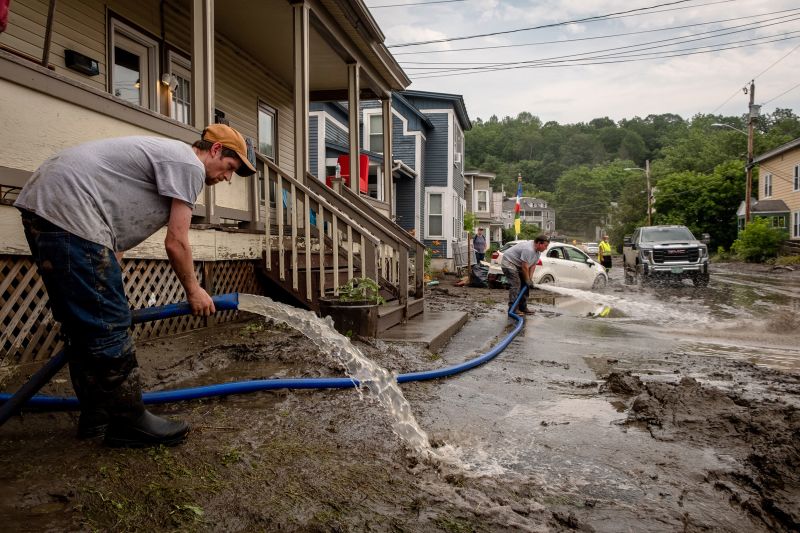 Identifying the Most Severe Impact Zones: No Haven in the US from the Climate Crisis
