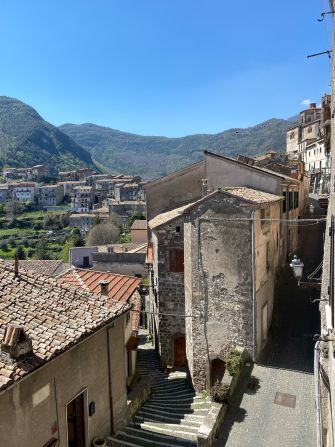<strong>Home scheme: </strong>The town’s mayor Lucio Fiordaliso has been trying to emulate the success of other Italian villages by putting these empty homes up for sale for one euro. But he’s had little success so far