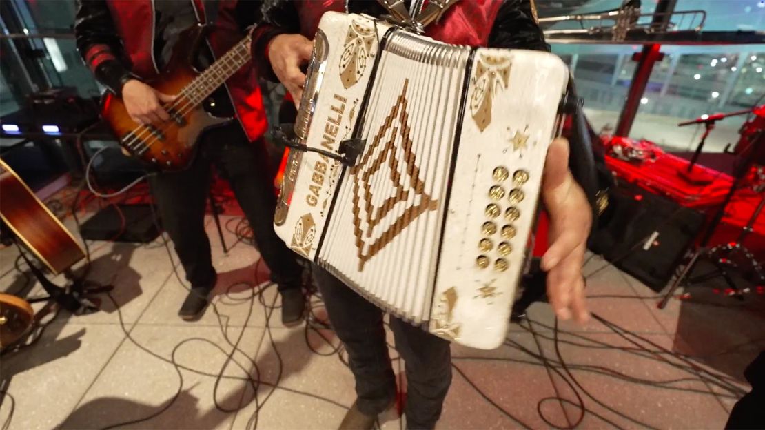 Mexican folk band Orden Activa performs in Atlanta on April 26, 2025.