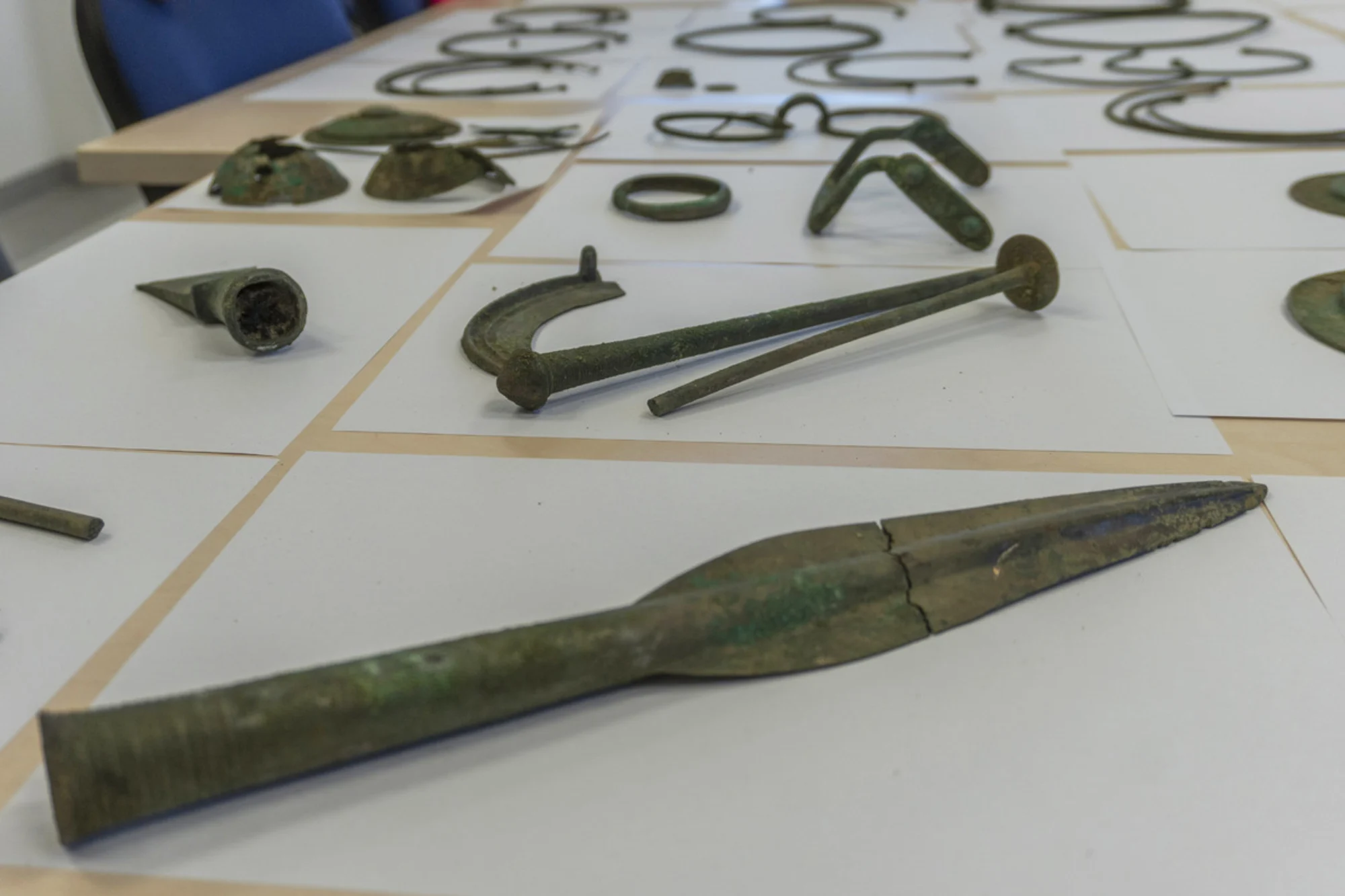 Polish police investigating after treasure trove of Bronze Age artifacts mysteriously surfaces